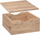 Modul rafti me sirtar Mix N' Modul Five Wood, 31 x 31cm, dru natyral