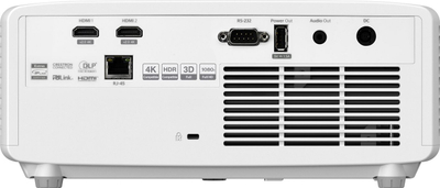 Projektor Optoma ZH520, Full HD 1080p, lazer, i bardhë
