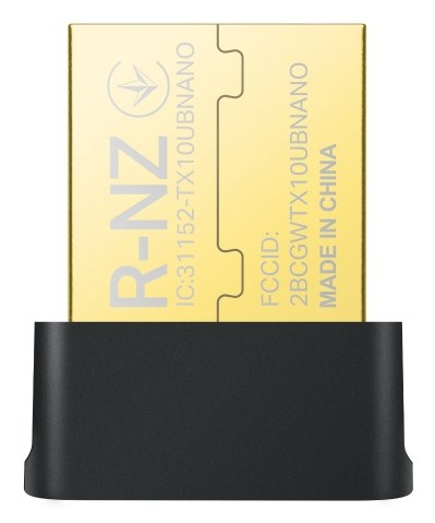 Adapter Wi‑Fi USB TP-Link Archer TX10UB Nano, AX900 Wi‑Fi 6, Bluetooth 5.3, ngjyrë e zezë