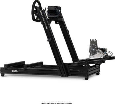 Kokpit garash Next Level Racing GT Elite LITE Wheel Plate Edition, strukturë alumini, i zi