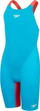Kostum noti garash Speedo Fastskin Junior Endurance+ Max, për goca, shpinë e hapur, blu me të kuqe