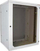 Kabinet muror rrjeti CONTEG RUN 12U, 624 x 600 x 400 mm, gri e hapur