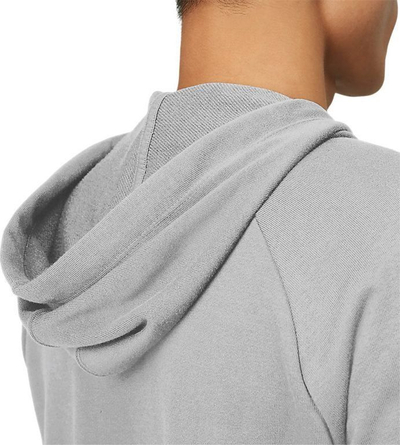 Xhup sportiv Asics FZ Hoodie 2031A983, me kapuç, për meshkuj, gri