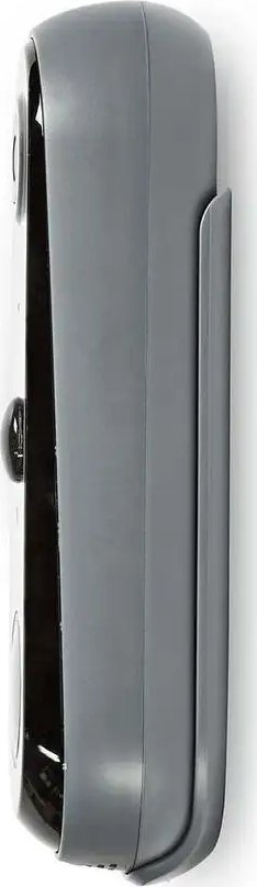 Kambanë dere me WiFi, Smart Video Doorbell, 1080p Full HD, kënd 180°, gri e zezë
