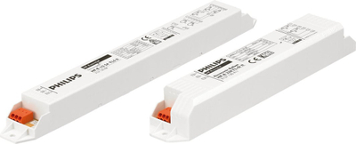Balast elektronik Philips HF-E II 418 TL-D, 4x18W, 220-240V, i bardhë