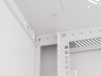 Kasetë murale rrjeti Lanberg WF01-6406-00S, 19", 6U, gri
