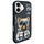 Kapak telefoni Nimmy Cool&Cute 2.0 Dog, për iPhone 16 6.1", i zi