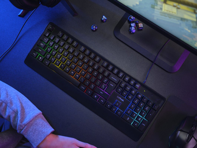 Set gaming Trust GXT 792 Quadrox, maus optik USB, tastierë RGB, kufje USB, i zi