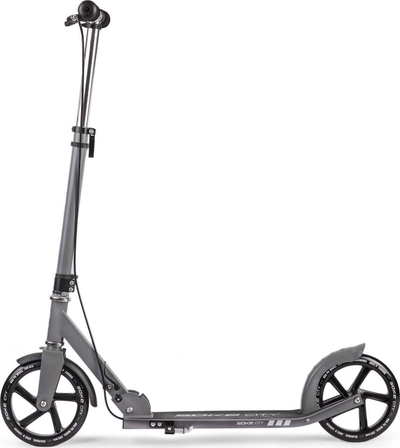 Trotinet Soke City 1612, големи тркала, до 100 kg, сива