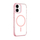 Маска за телефон Amazingthing Omni Mag Case за iPhone 16, проѕирна, со MagSafe, темно розова