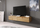 Komodinë TV Cama Meble Vigo, 180 cm, panel druri, ngjyrë lisi