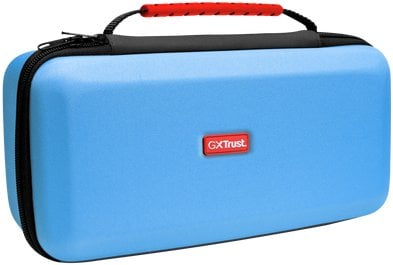 Kuti mbrojtëse Trust GXT 1252B XL për Nintendo Switch 2, kapacitet 10 lojëra, blu