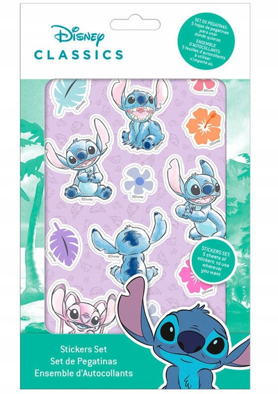 Ngjitësa me figura për kalamoj Disney Stitch Kids Licensing, me Lilo &amp; Stitch, shumëngjyrëshe