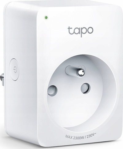 Prizë smart TP-Link Tapo P100M, Matter, kontroll me zë, e bardhë