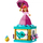 Lodër ndërtimi LEGO Disney Twirling Ariel 43259, set ndërtimi, për fëmijë 5+