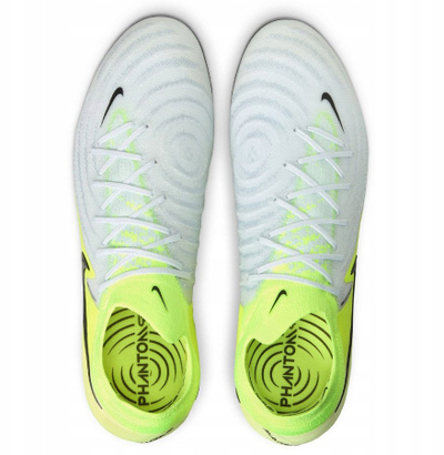 Këpucë futbolli Nike Phantom GX II Elite SG, për burra, me vida, të bardha me të verdhë