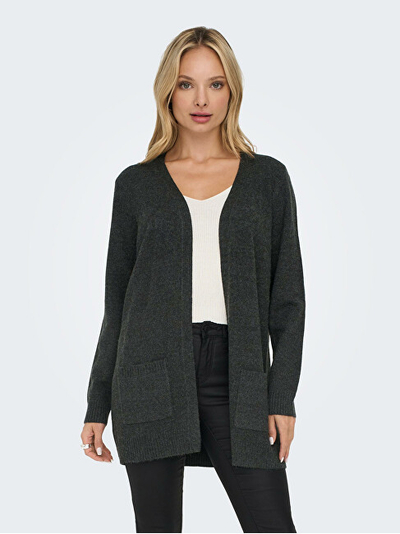 Triko ONLY ONLLESLY 15174274 Dark Grey Melange