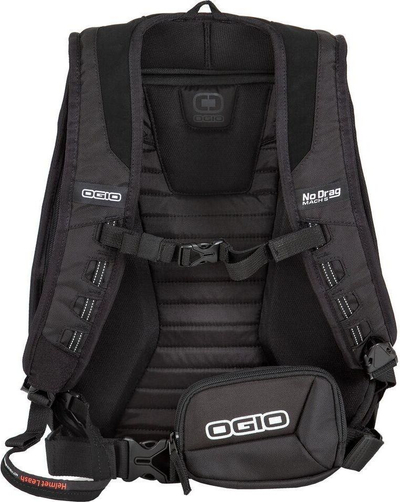 Çantë shpine moto OGIO No Drag Mach S, aerodinamike, që s’e kap uji, e zezë