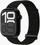 Rrip dore Vonmählen Fitness Loop 2, për Apple Watch 44 45 46 49mm, najlon, i zi