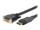 Kabllo adapter Vivolink PRODPDVI5, DisplayPort në DVI-D, 5 m, i zi