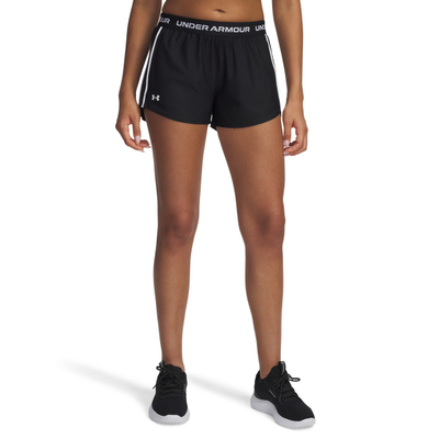 Кратки спортски панталони Under Armour UA Tech Play Up, за жени, полиестер, црни