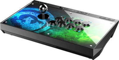Joystick arcade GameSir C2, kompatibil me PC PS4 Xbox One Switch, panel alumini, i zi
