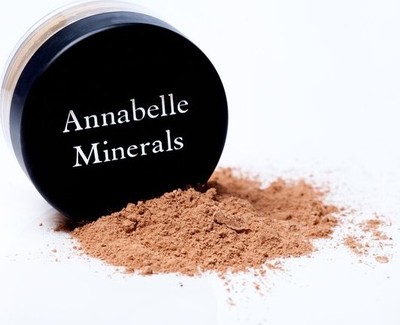 Минерална пудра Annabelle Minerals Covering Sunny Fairest, висока покривност, 10 g, многу светла нијанса