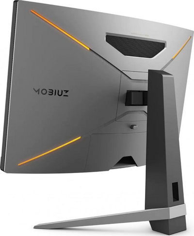 Monitor BenQ Mobiuz EX2710R (9H. LK9LB. QBE), 27", 165 Hz, WQHD, i zi/argjendtë