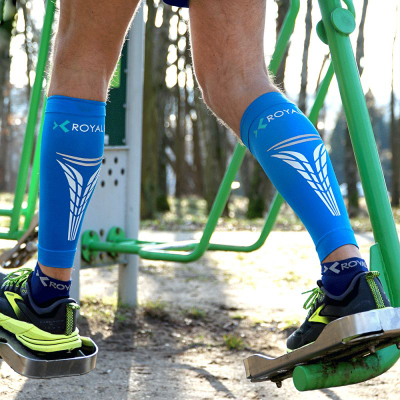 Mëngë kompresuese për pulpë Royal Bay Extreme Race, najlon Lycra, për sport