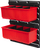 Organizues veglash Qbrick One Organizer 2XL, kapak i tejdukshëm, që s’e zë uji, i kuq