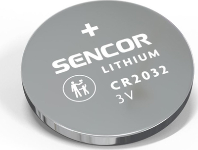 Bateri litiumi Sencor CR2032, 3 V, pakim 2 copë
