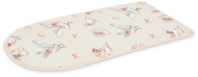 Kokon për bebe Sensillo Muslin COCOON, 80x45 cm, motiv GOOSE AND MOUSE, bezhë