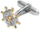 Mansheta Starck Schmuck Rope 28.572 RG, man
