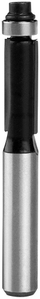 Freza e drejtë për dru Graphite Widia, 8 x 19 mm, bisht 8 mm, gri