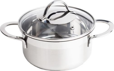 Set tenxherësh inoksi Berretti Breva BR 6385, 4 copa, i përshtatshëm për induksion