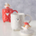 Filxhan Boltze Home Malena Pattern 1, 360 ml, me kapak për zierje, i kuq