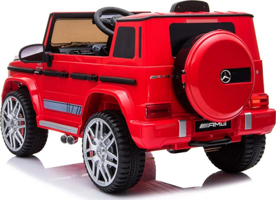 Makina elektrike për kalamaj Ramiz Mercedes AMG G63 PA.BBH-0002.CR, me bateri, e kuqe