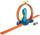 Set pistë garash Hot Wheels Track Builder Unlimited Loop Kicker, me loop, me makinë, portokalli e blu
