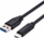 Kabllo USB STANDARD 3.2 Gen 1 A në C, 0.5 m, i zi