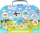 Set loje druri Bluey Picnic Basket, 30 pjesë, valixhe me gjëra loje, shumëngjyrësh