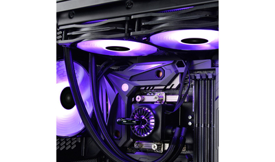 Ftohës Deepcool RF120, 3 copë, 12 cm, i zi