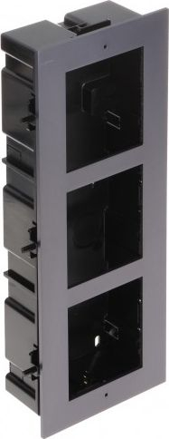 Kuti montimi e fshehtë Hikvision DS-KD-ACF3, për 3 module, gri