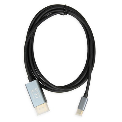 Kабел iBOX ITVCDP4K, USB-C во DisplayPort, 1.8m, 4K 60Hz, црн
