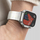 Rrip ore FORCELL F-Design FA04 për Apple Watch 38 40 41 mm, me efekt mermeri, i bardhë
