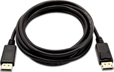 Kabllo V7 DisplayPort - DisplayPort (V7MDP2DP-01M-BLK-1E), 1m, e zezë