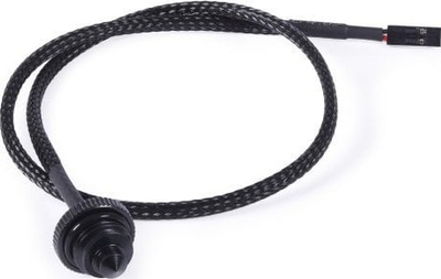 Sensor temperature për ujë Alphacool Eiszapfen Flat G1/4, NTC, 2 pin, i zi