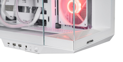 Гејминг компјутер Actina Ryzen 7 7800X3D, 32GB RAM, RTX 5070 Ti, 1TB SSD, бел