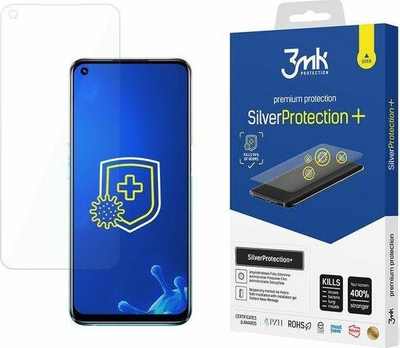 Folie mbrojtëse 3MK Silver Protect+, antimikrobike, për Oppo A54 5G, transparente