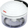 Grirës perimesh Metaltex Rotomac, manual, teh çelik inox, i bardhë