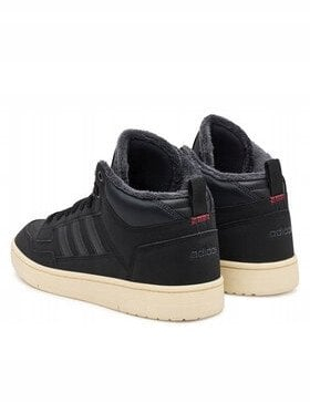 Atlete për kalamaj Adidas Rapid Court Mid Winterized Jr JR1027, të mesme, të zeza